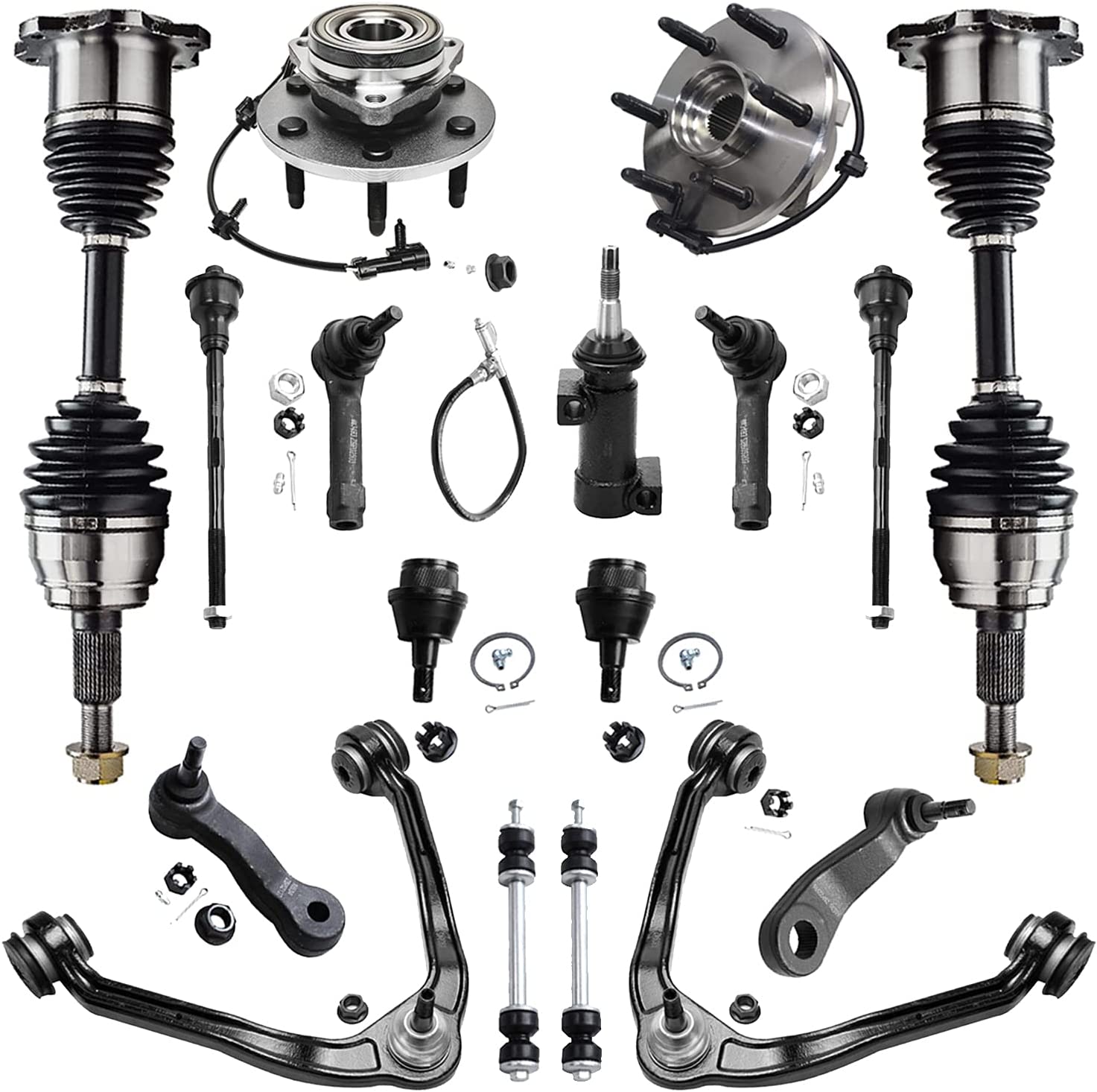 Front Upper Control Arm & Ball Joint Pair For Lexus LS430 2001-2006 - Svenewbee